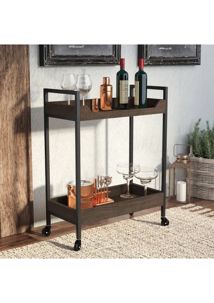 Nova Tekerlekli Servis Sehpası