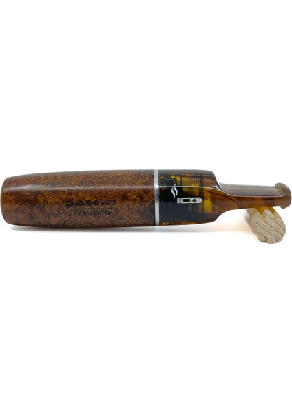 9 mm Filtreli Toscanello-Backwoods Gül Kökü (Briar) Puro Ağızlığı - 2609