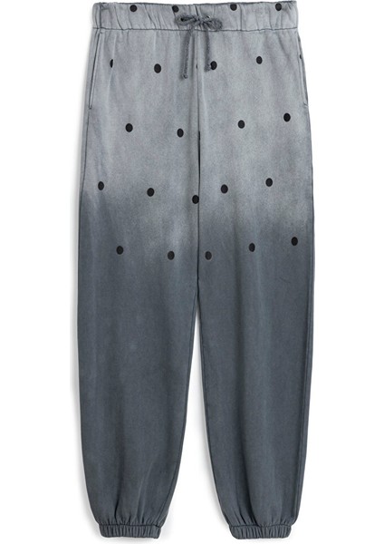 Puantiye Baskılı Jogger Pantolon TW6250003083036 indirimleri