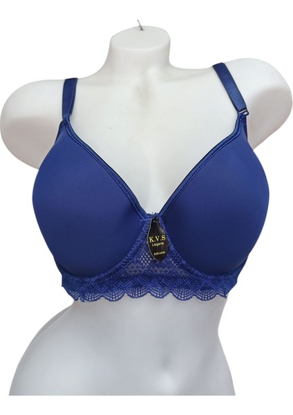 C Cup Balenli (Telli) Toparlayıcı Dantel Detaylı Sütyen