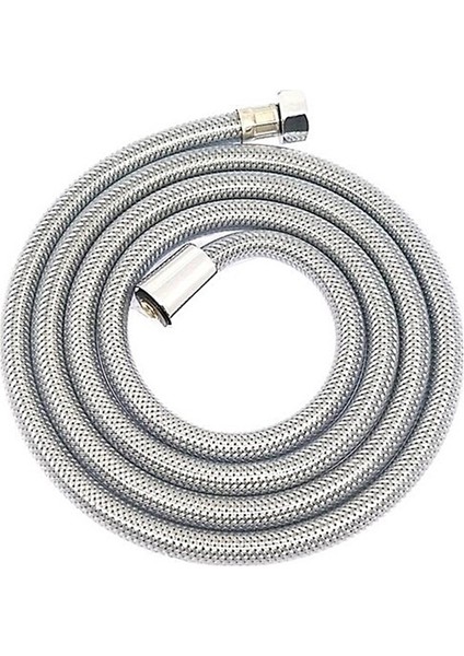 Yt276 Kartepe Çelik Örgülü Kopmaz Banyo Duş Spiral Hortumu 175cm 10yıl Garanti