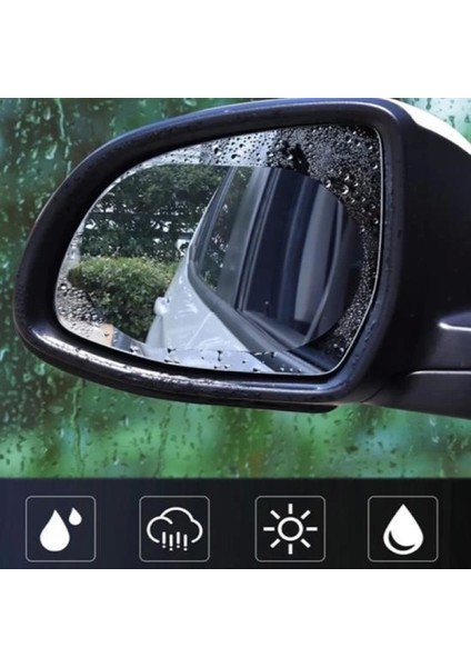 Araç Ayna Yağmur Kaydırıcı ve Cam Buğu Önleyici Film modelleri