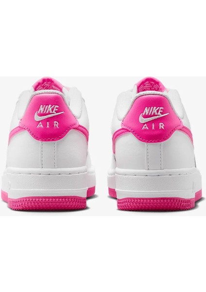 Air Force 1 SS25 (Gs) Unisex White Leather Shoes Beyaz Pembe Deri Spor Ayakkabı FV5948-102 fiyatları