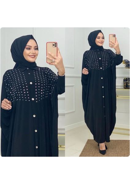 Yarasa Kol Taşlı Sandy Elbise fiyatları