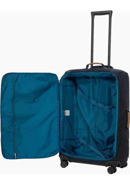 Brıc's X-Travel Trolley 71 cm Deri Detaylı, Geniş Hacimli, Şık ve Hafif Valiz modelleri
