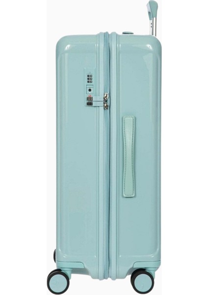 Brıc's Positano M 69 cm Celeste Genişletilebilir Hacimli, Deri Detaylı Premium Valiz modelleri