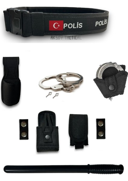 Polis Yazılı Imperteks Palaska Seti