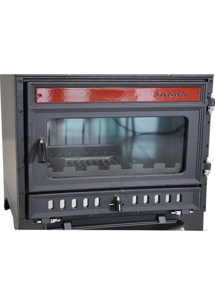 S107 Fırınlı Döküm Şömine Soba