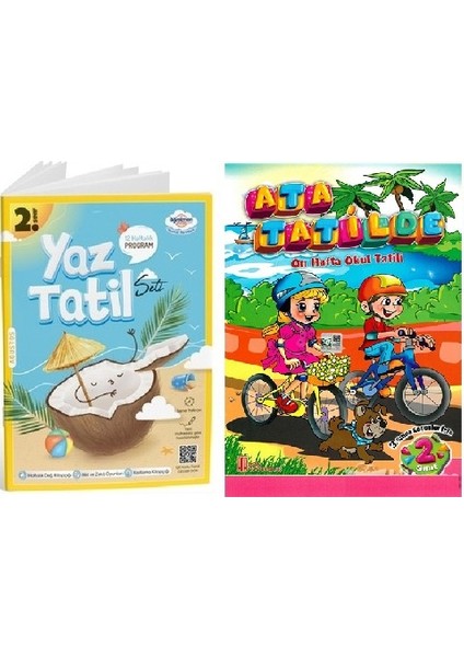 2. Sınıf Yaz Tatil Kitabı - Öğretmen Evde & Ata