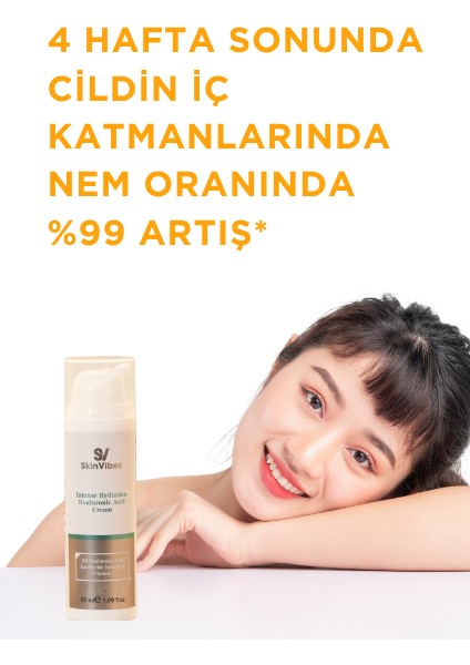 Yoğun Nemlendirici 8D Hyaluronik Asit Cilt Bakım Kremi 50 ml fiyatları