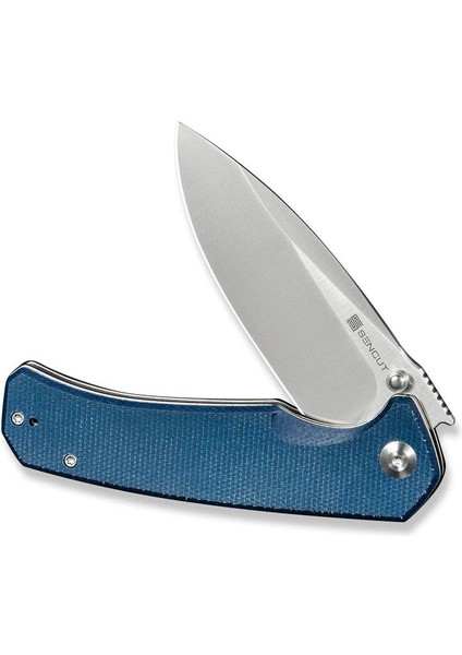 Skarnax Flipper & Thumb Stud Knife Micarta Handle Çakı fırsatları