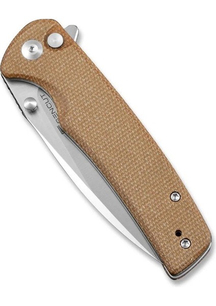 Sachse Flipper & Button Lock & Thumb Stud Knife Micarta Handle Çakı indirimleri