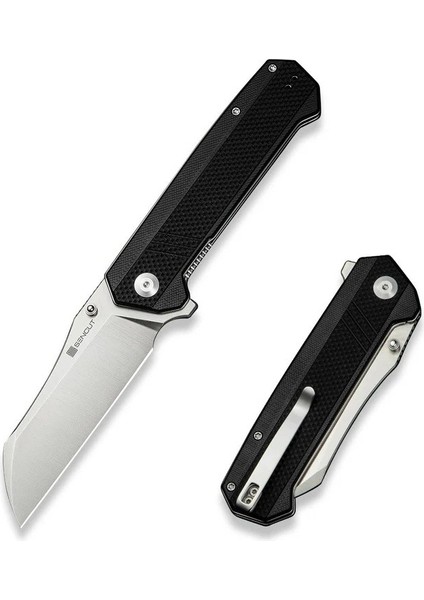 Draxor Flipper & Thumb Stud Knife G10 Black Handle Çakı fiyatları