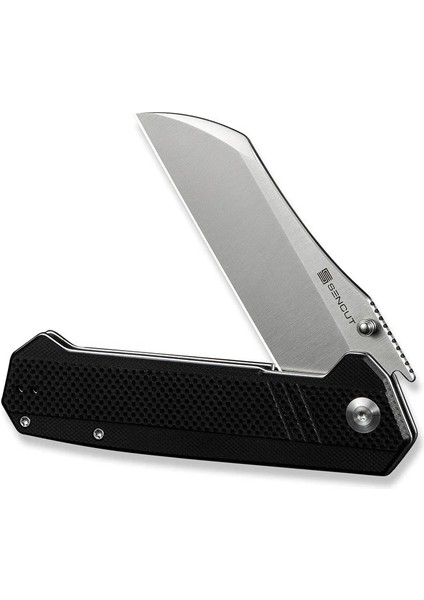 Draxor Flipper & Thumb Stud Knife G10 Black Handle Çakı fırsatları