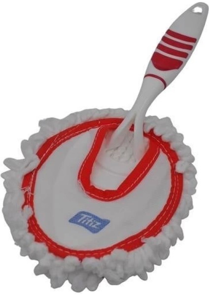 Mikrofiber Duster Toz Leke Kir Alıcı Temizleyici Tutacaklı Temizlik Bezi Aparatı Malzemesi