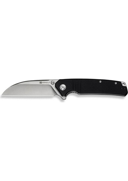 Awassi Flipper & Thumb Stud Knife Black G10 Handle Çakı