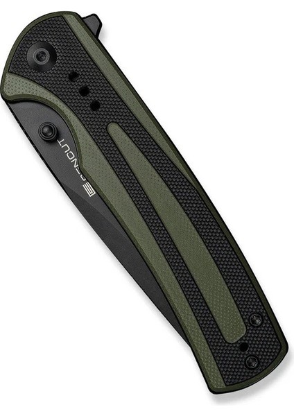 Regnator Flipper & Thumb Stud Knife Green& Black G10 Handle Çakı indirimleri