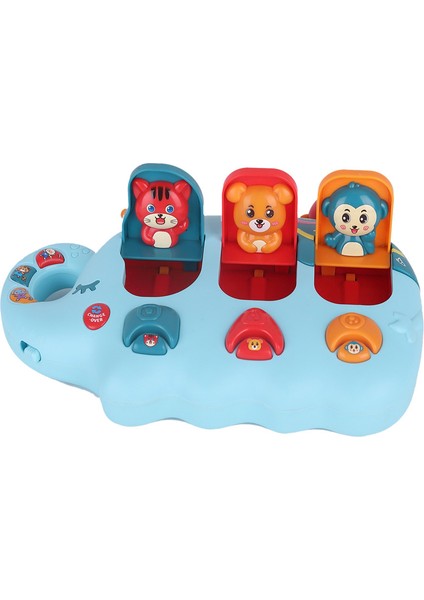 Işıklı Sesli Müzikli Aktivite Oyuncağı Sevimli Fil