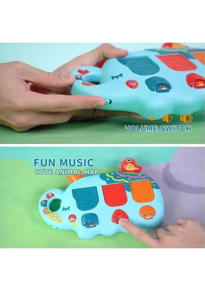 Işıklı Sesli Müzikli Aktivite Oyuncağı Sevimli Fil fiyatları