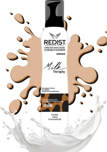 Milk Therapy Saç Köpüğü – Süt Terapisi ile Nemlendirici ve Şekillendirici Bakım 200 ml