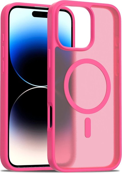 Iphone 16 Pro Jota Magsafe Kapak - Rose Ynsmr