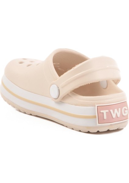Twg 214 P Ekru Çocuk Sabo Terlik fırsatları