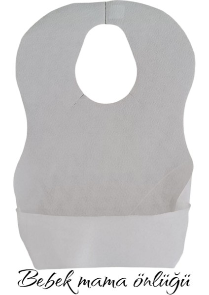 Tek Kullanımlık Bebek Mama Önlüğü 20 Adet