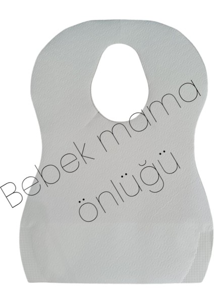 Tek Kullanımlık Bebek Mama Önlüğü 20 Adet fiyatları