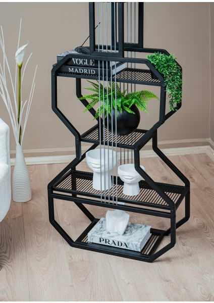 Gitar Ünite 6 Raflı Metal Gövdeli Çok Amaçlı Ev ve Ofis Düzenleyici fiyatları