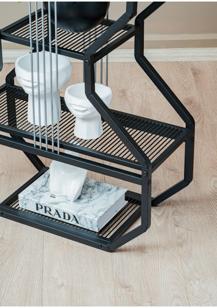 Gitar Ünite 6 Raflı Metal Gövdeli Çok Amaçlı Ev ve Ofis Düzenleyici fırsatları