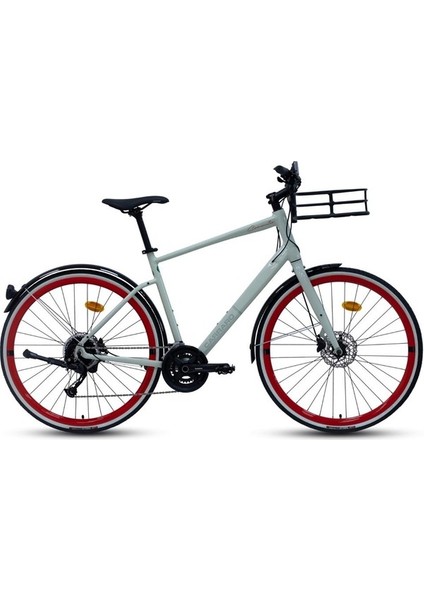 Commuter Şehir Bisikleti Shimano Alivo 2x9 Vites Hidrolik Disk Fren