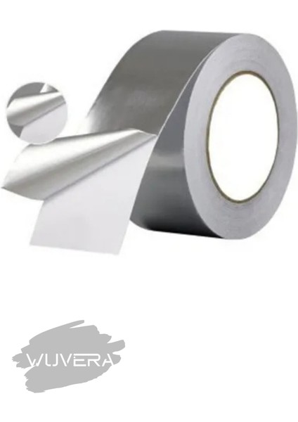 5 Metre Alüminyum Folyo Bant – Alev Almayan, Güçlü Yapışkanlı Izole Bant indirimleri