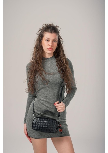 17830 Çanta Siyah Kadın Omuz Çantası Ccs London modelleri