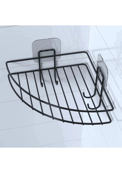 Yapışkanlı Banyo Köşeliği Kancalı Köşe Rafı Duş Şampuanlık Duvar Düzenleyici Organizer Raf modelleri