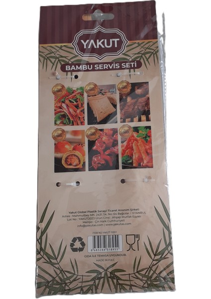- Bambu Servis Seti - 2'li fiyatları