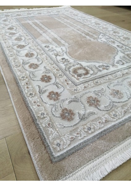 Evva Halı Seccade Parlak Yumuşak Dokulu Kadifemsi Yüzey 77X125 cm modelleri