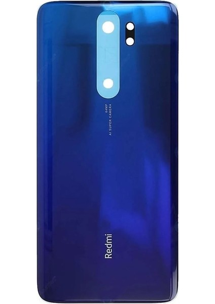Xiaomi Redmi Note 8 Pro Arka Kapak Pil Batarya Kapağı Mavi