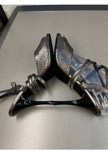 Anrasit Kelebek Model 8,5 cm 13PONT Tango, Dans ve Salon Ayakkabısı fırsatları