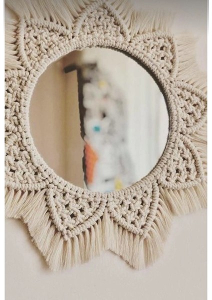 handmade Bohem Makrome Ayna fiyatları