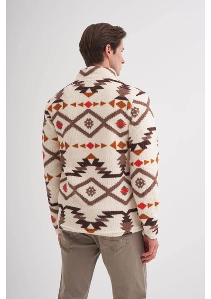 Ekru Erkek Sweatshirt 52440