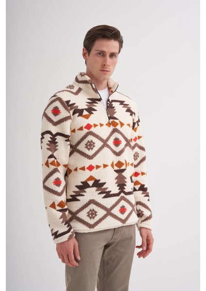 Ekru Erkek Sweatshirt 52440 fırsatları