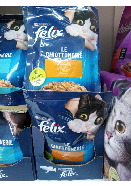 Felix Kedi Yaş Mama Tavuklu 20'li Paket