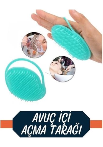 Saç Yıkama Tarağı Avuçiçi Belgiqa Design