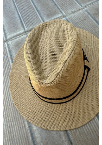 Kovboy Hasır Şapka Kahverengi fırsatları