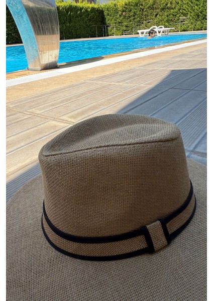 Kovboy Hasır Şapka Kahverengi indirimleri