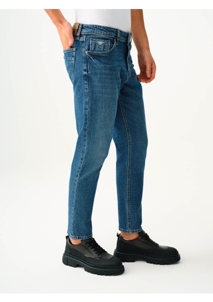 Tony Mavi Erkek Jean Pantolon LF2037030 fırsatları