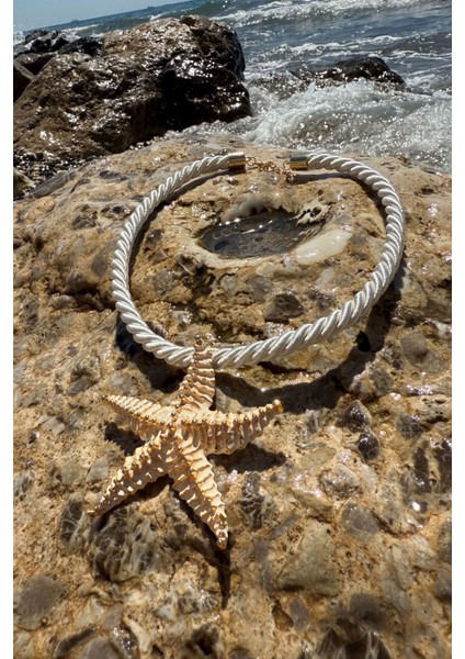 Büyük Denizyıldızlı Halat Kolye Pembe fiyatları