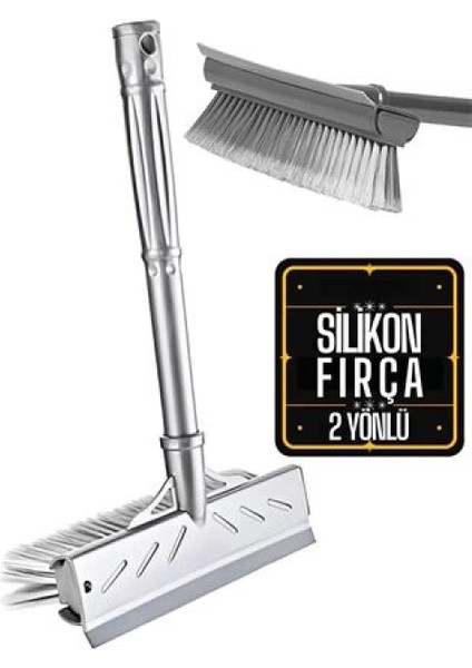 Twin Fırçalı ve Silikon Uçlu Cam Sil Çekçek