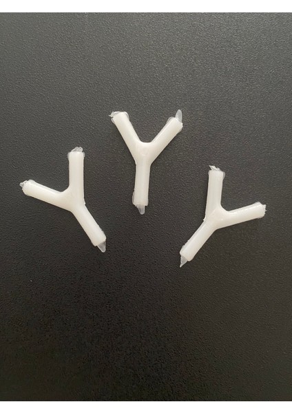 Deney Y Boru Kısa - 3 Adet