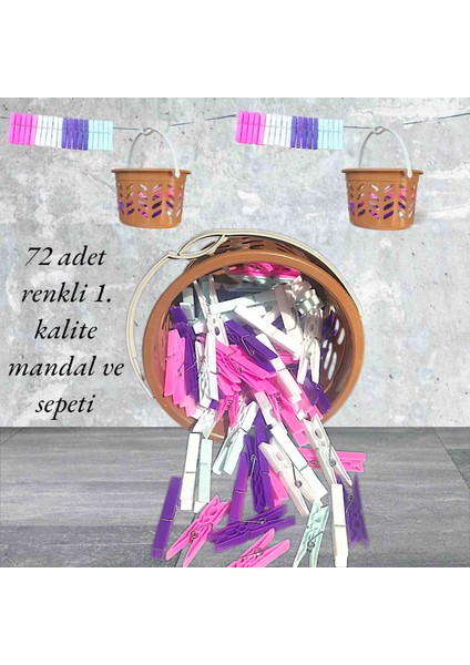 Mandal Mandal Sepeti Maşa 72 Adet